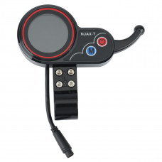 Afisaj pentru scuter electric Eboard Ebike NJAX-1 36V/48V LCD universal Afisaj pentru scuter electric Eboard Ebike NJAX-1 36V/48V LCD universal