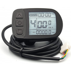 Дисплей за електрически велосипед LCD KT5 24V、36V、48V SM Plug Дисплей за електрически велосипед LCD KT5 24V、36V、48V SM Plug