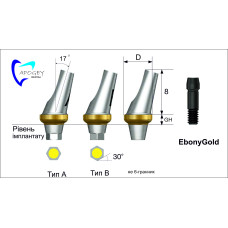 Ъглов абатмент RS серия ApogeyDental (Osstem TS) RS-0002 Ъглов абатмент RS серия ApogeyDental (Osstem TS) RS-0002