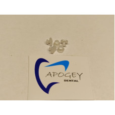 Дентален правоъгълен лингвален бутон композит ApogeyDental LBM0008 Цена за 1 бр.