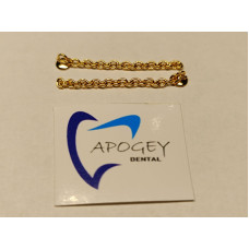Дентално лингвално копче с верижка Gold ApogeyDental LBM0023 Цена за 1 бр. Дентално лингвално копче с верижка Gold ApogeyDental LBM0023 Цена за 1 бр.