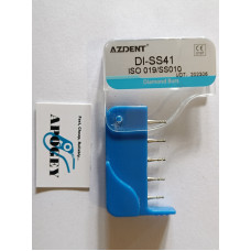 Дентални диамантени фрези борери 5 бр Azdent DI-SS41