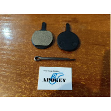 Τακάκια φρένων ποδηλάτου διαμέτρου 22 mm Magura Louise / Clara 2000 Semi metallic Apogey AS0600 Τακάκια φρένων ποδηλάτου διαμέτρου 22 mm Magura Louise / Clara 2000 Semi metallic Apogey AS0600