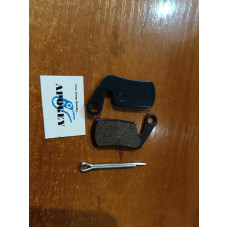 Дискови накладки. комплект спирачки (Magura Marta SL 2002-2008) полуметални Apogey AS0615