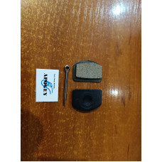 Накладки за велосипед Clarks CMD-6 полуметални Apogey AS0637