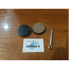 Велосипедні колодки гальмівні Clarks CMD-5 / CMD-7 XIAOMI 365pro (21mm) напівметал Apogey AS0640 Велосипедні колодки гальмівні Clarks CMD-5 / CMD-7 XIAOMI 365pro (21mm) напівметал Apogey AS0640