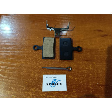 Plăcuțe de bicicletă Shimano SLX M666, BR-M985, XTR 2011, XT BR-M785, YL-1020 semi-metal Apogey AS0652 Plăcuțe de bicicletă Shimano SLX M666, BR-M985, XTR 2011, XT BR-M785, YL-1020 semi-metal Apogey AS0652