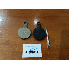 Диск кочионе плочице DUST DS-08S TEKTRO IOX, Lyra, Novella полуметалне Apogey AS0653